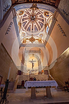 Altar of Basilica de Santa Maria de los Reales Alcazares - Ubeda, Jaen, Spain