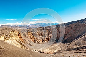 Ubehebe crater in Death Valley national park