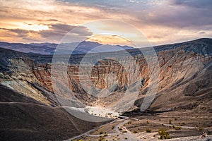 Ubehebe Crater in Death Valley National Park, California