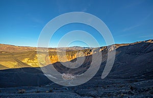 Ubehebe crater, Death valley photo