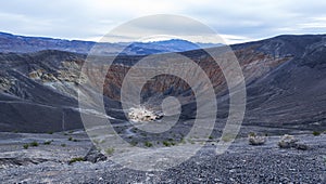 Ubehebe Crater in Death Valley National Park in California, United States