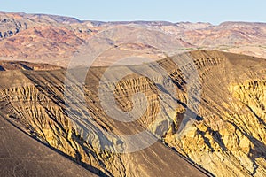 Ubehebe Crater in Death Valley, California, USA photo