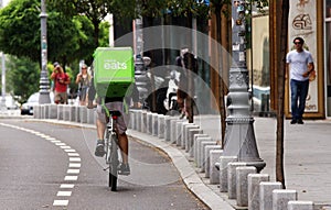 Uber Eats courier - Bucharest