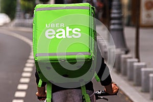 Uber Eats courier - Bucharest