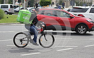 Uber Eats courier - Bucharest