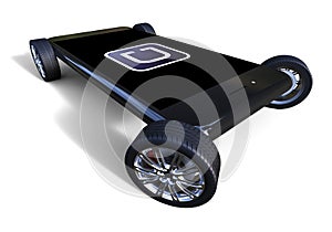 Uber Smartphone on wheels