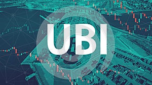 UBI theme with US shipping port photo
