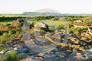 Ubirr Art Site and Lookout. Kakadu Australia