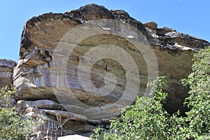 Ubirr rock art site in Kakadu National Park Northern Territory of Australia