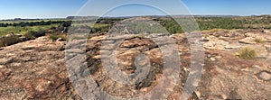 Ubirr rock art site in Kakadu National Park Northern Territory of Australia