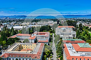 UC Berkeley Aerial View photo