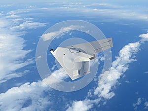 UCAV flying high photo