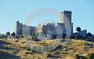 Ucero castle in Soria province, Spain