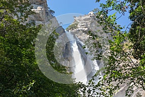 Uchan-su falls on mountain Ah-Petri in the Crimea