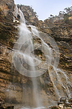 Uchan Su waterfall in Crimea
