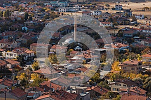 Uchisar Castle and town, Cappadocia, Central Anatolia,