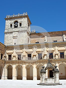 Ucles monastery in Cuenca province , Spain