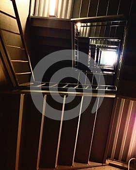 UCSD Geisel library stairs