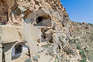 Udabno cave monastery at Davit Gareja monastic complex in Georg