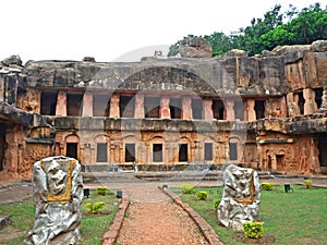 Udayagiri and Khandagiri Caves, India photo