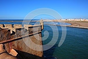 Udayas castle in the Rabat,Morocco