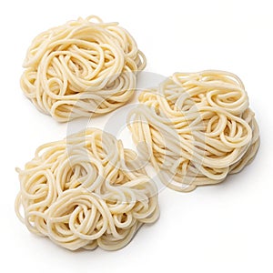 Udon isolated on white background photo