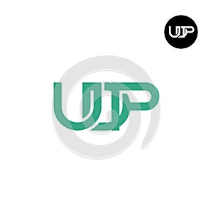 UDP Logo Letter Monogram Design