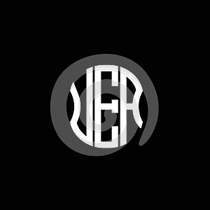 UEA letter logo abstract creative design.