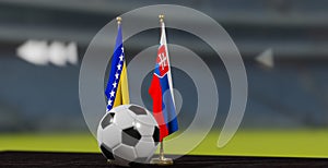 UEFA EURO 2024 Soccer Bosnia and Herzegovina vs Slovakia European Championship Qualification Bosnia and Herzegovina and Slovakia