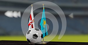 UEFA EURO 2024 Soccer Northern Ireland vs Kazakhstan European Championship Qualification, Northern Ireland and Kazakhstan with