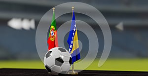 UEFA EURO 2024 Soccer Portugal vs Bosnia and Herzegovina European Championship Qualification Portugal and Bosnia and Herzegovina