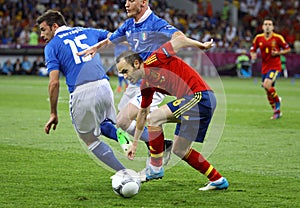 UEFA EURO 2012 Final game Spain vs Italy