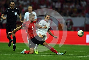 UEFA Euro qualifying round Poland - Austria