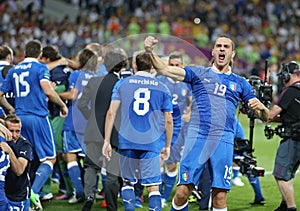 UEFA EURO 2012 Quarter-final game England v Italy