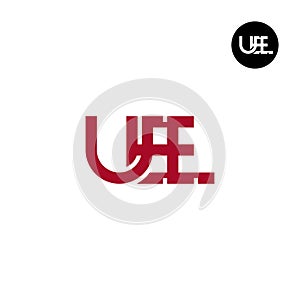 UEL Logo Letter Monogram Design