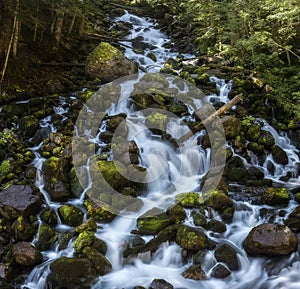 Uelhs deth Joeu Waterfall in the Catalan Pyrenees