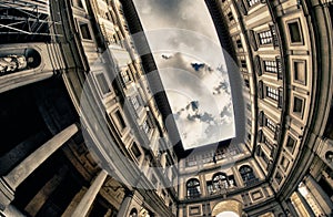 Uffizi Building in Florence photo