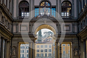 Uffizi in Florence, Italy