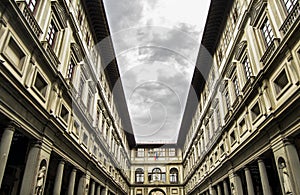 Uffizi Gallery in Firenze, Italy