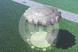 Ufo crop circle