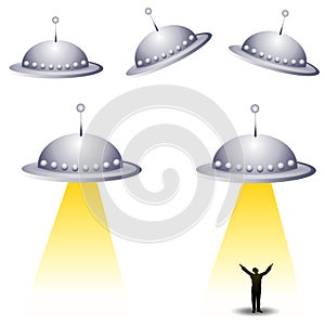 UFO Saucers Alien Abduction photo