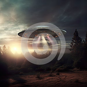 UFO UAP over houses with mountain views presents a captivating and mysterious aerial phenomenon