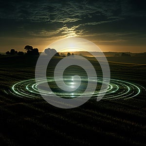 UFO Unleashed: Extraterrestrial Signatures in Crop Circles