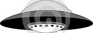 UFO. Vector Illustration