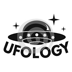 Ufology logo, simple style photo