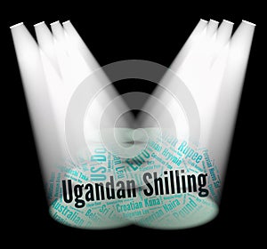 Ugandan Shilling Indicates Exchange Rate And Broker