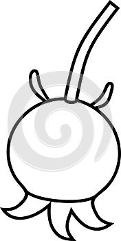 Coloring page with Ugni fruit