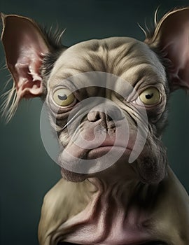 ugliest dog ever illustration