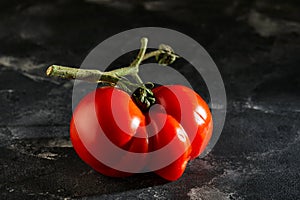 Ugly fruit or vegetable. Severely malformed mutant tomato. Food shops mostly prefer the best quality fruit and vegetables. Ugly