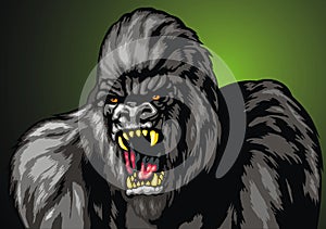 Ugly gorila monkey photo